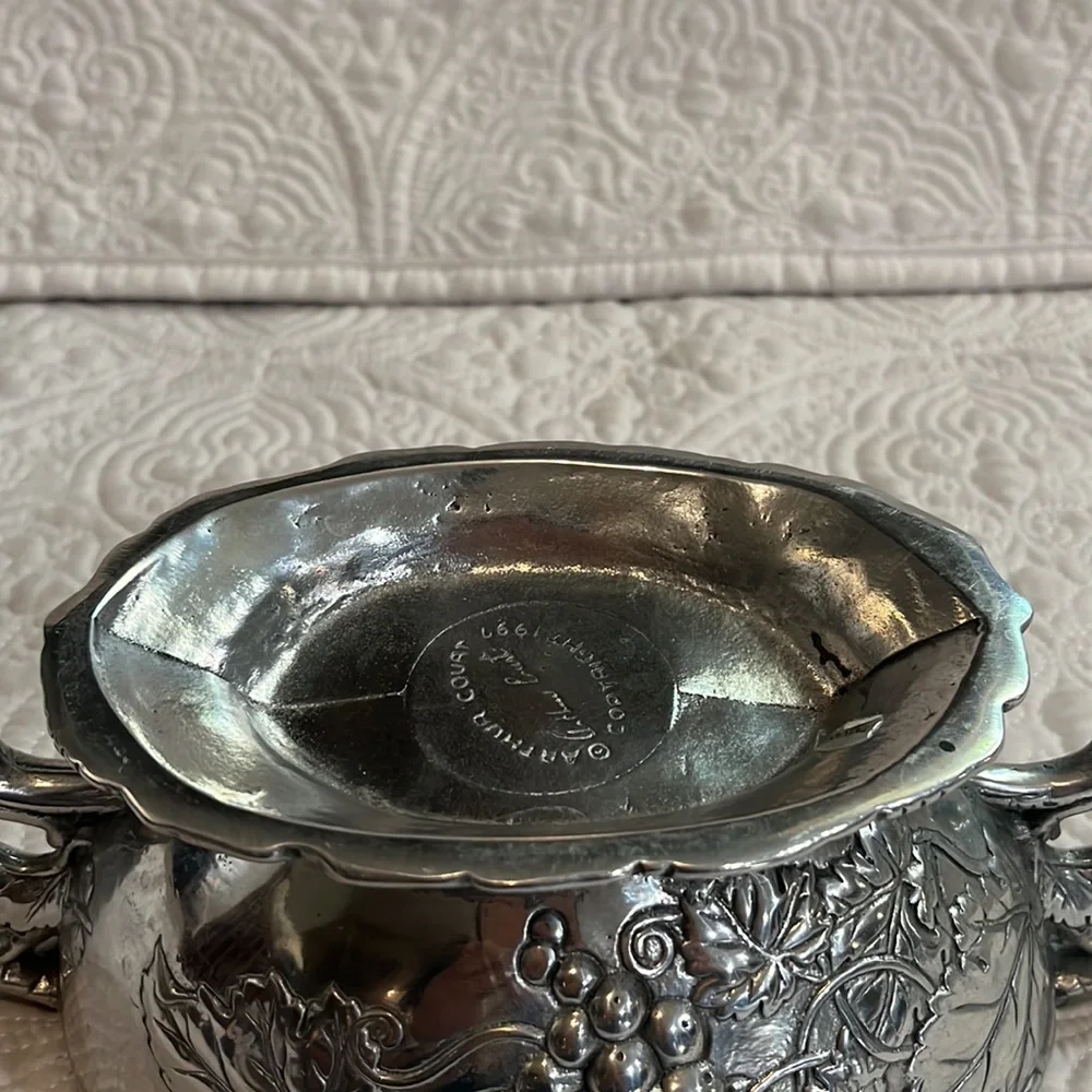 Grape (Aluminum Hollowware)‎ sauce boat by ARTHUR COURT